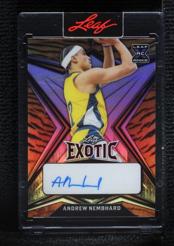 2022-23 Leaf Exotic - Andrew Nembhard #BA-AN1
