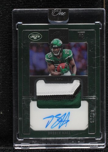 2022 PANINI CERTIFIED FRESHMAN FABRIC BREECE HALL RPA RC
