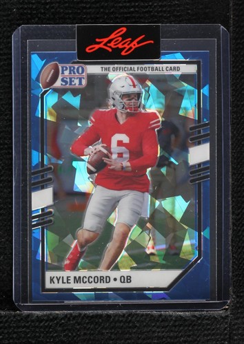 2022 Leaf Pro Set Draft Kyle McCord #PSB-KM1