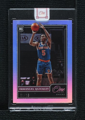 2020-21 Panini One and One - Immanuel Quickley #142