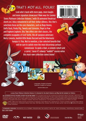 Looney Tunes Platinum Collection Volume 2 DVD  NEW