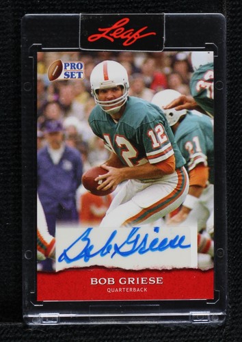 2022 Leaf Pro Set Sports Bob Griese #PSA-BG1