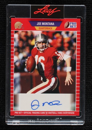 2021 Leaf Pro Set Sports Joe Montana #PSA-JM1