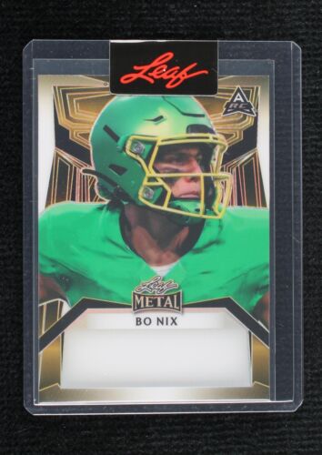 Bo Nix QB1 Green/Orange 3:50 Rookie 2023 | eBay