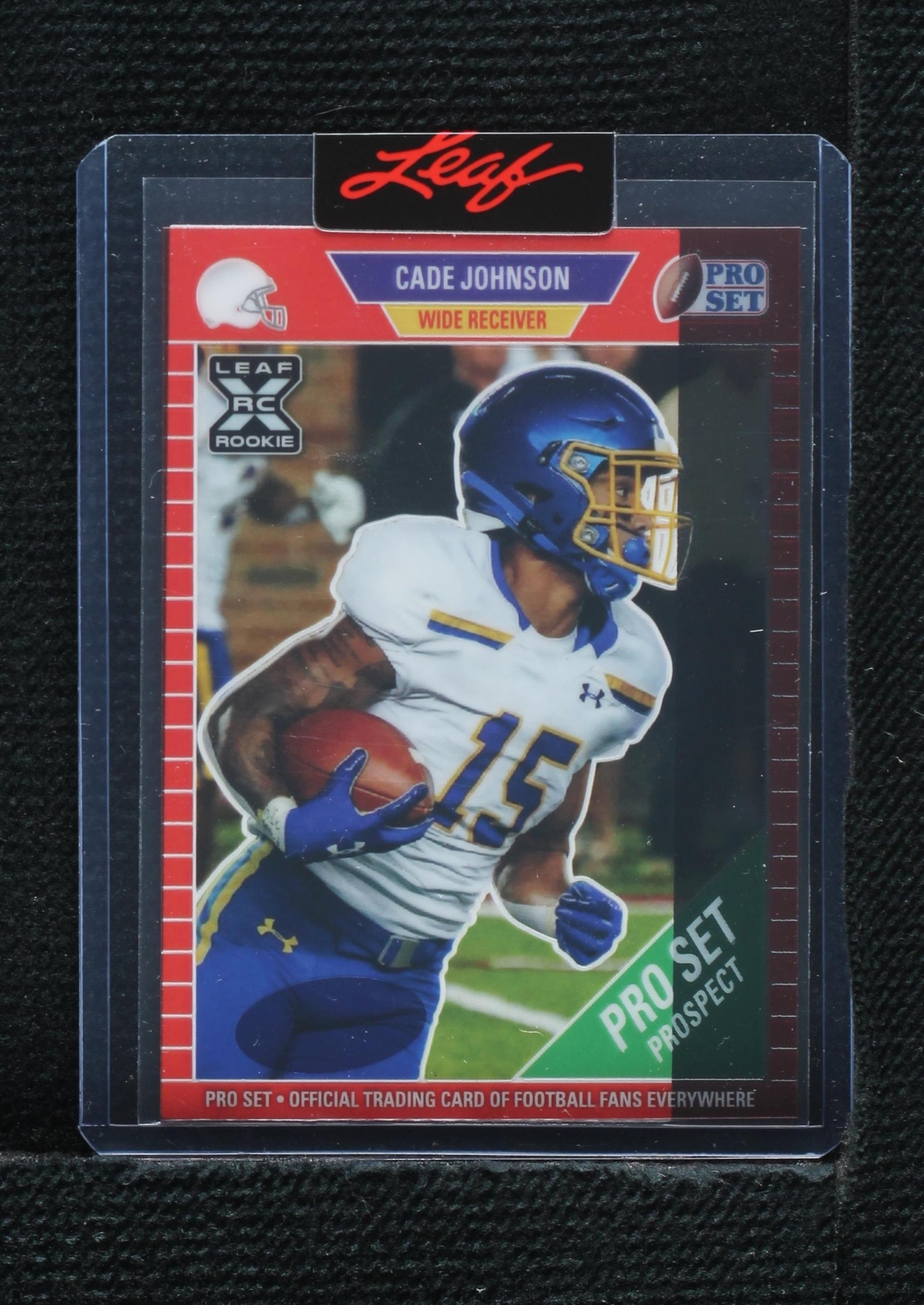 2021 Leaf Pro Set Metal Cade Johnson #11