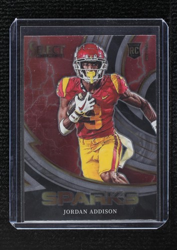 2023 Panini Select Draft Picks Jordan Addison #SPR-JA