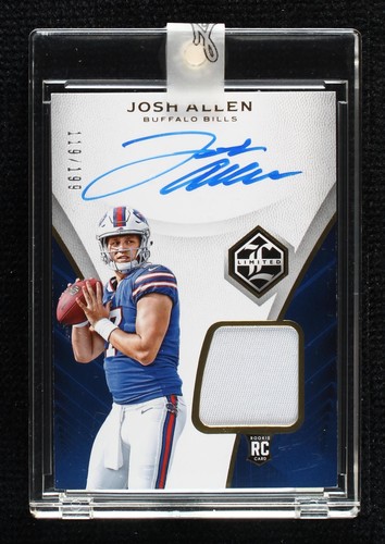 2018 Panini Limited Josh Allen #104