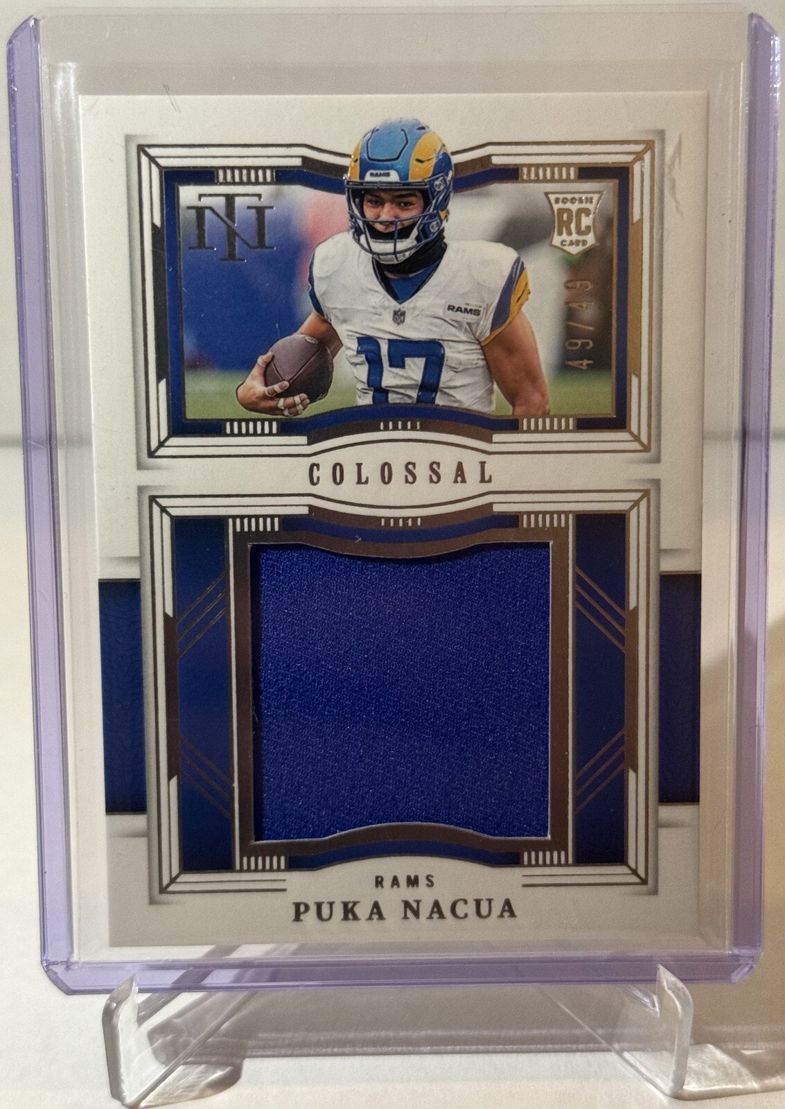 世界49枚！Panini National Treasures ファン バステン 2023 Panini National Treasures - Puka Nacua - Colossal