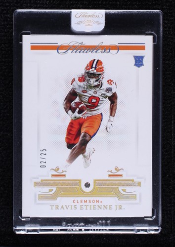 2021 Panini Flawless Collegiate Travis Etienne #167