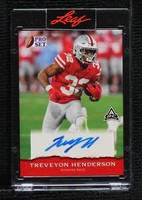 2022 Leaf Pro Set Sports Treveyon Henderson #PSA-TH2