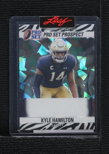 2022 Leaf Pro Set Metal Kyle Hamilton #90-KH1
