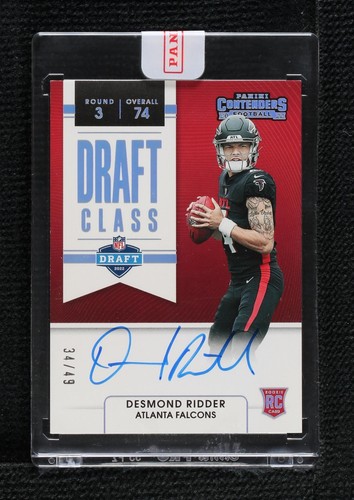 2022 Panini Contenders Desmond Ridder #DCA-DRI