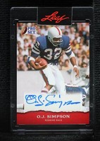 2022 Leaf Pro Set Sports O.J. Simpson #PSA-OJ1