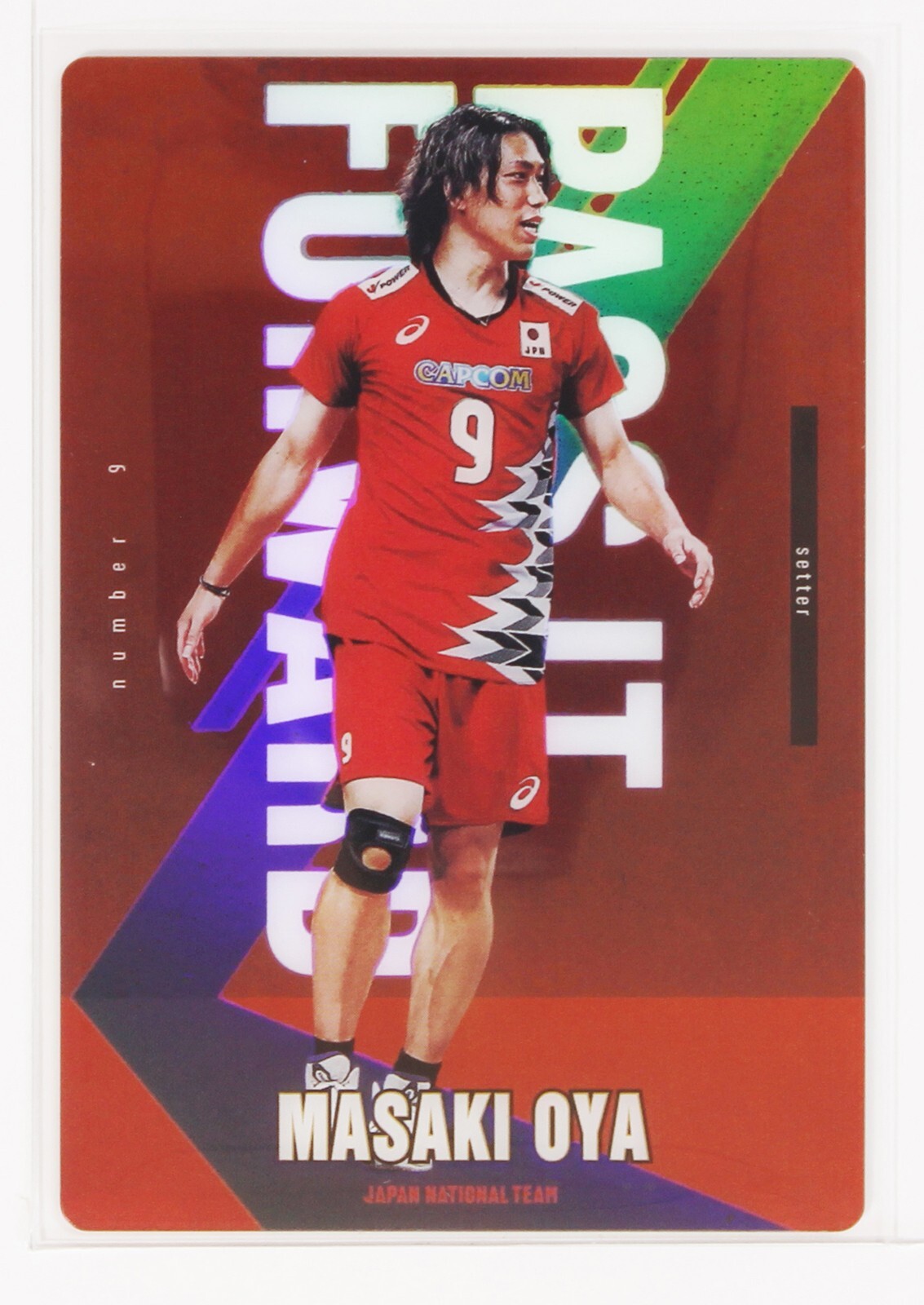 MASAKI OYA - 2025 JAPAN VOLLEYBALL NATIONAL TEAM WAFERS