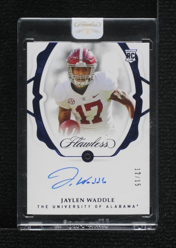 2021 Panini Flawless Collegiate Jaylen Waddle #77