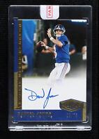 2019 Panini Plates & Patches Daniel Jones #UE-DJO