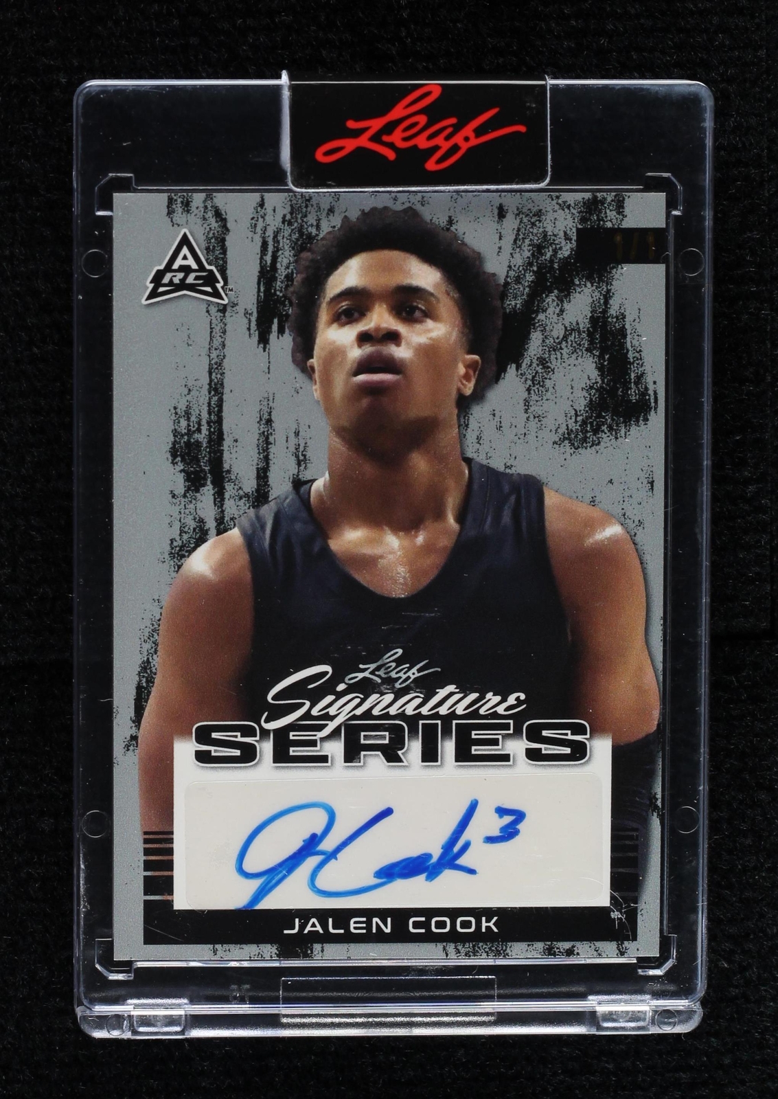 2022-23 Leaf Signature Series - Jalen Cook #BA-JC1