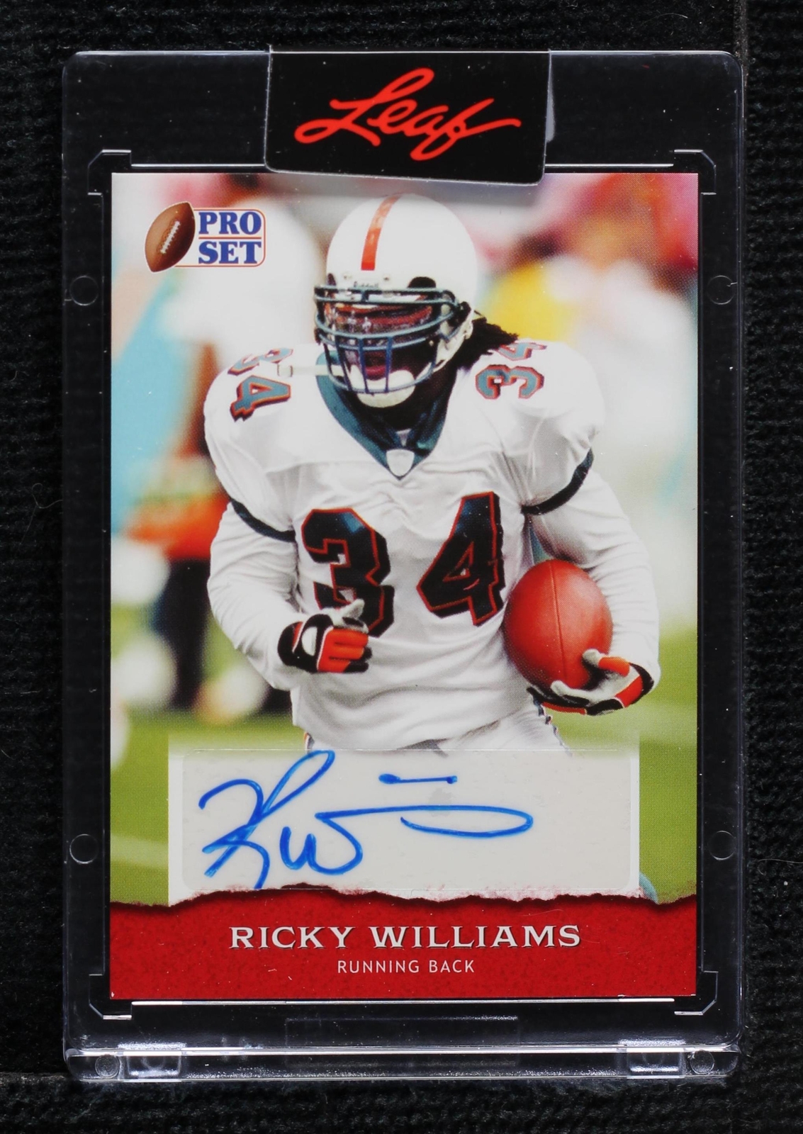 2022 Leaf Pro Set Sports Ricky Williams #PSA-RW1