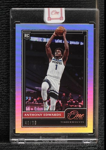 2020-21 Panini One and One - Anthony Edwards #138