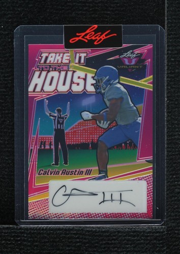 2022 Leaf Valiant Calvin Austin III #TH-CA1