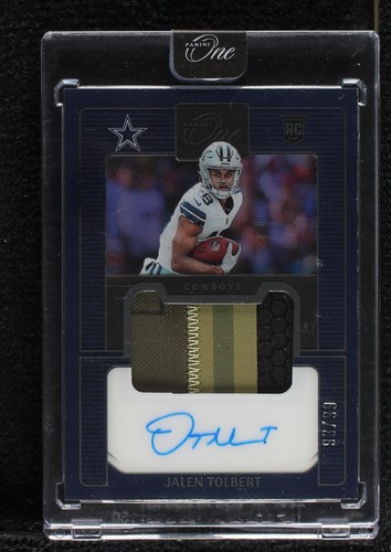 2022 Panini One Jalen Tolbert #141