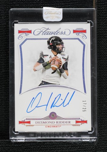 2022 Panini Flawless Collegiate Desmond Ridder #GS-DRI