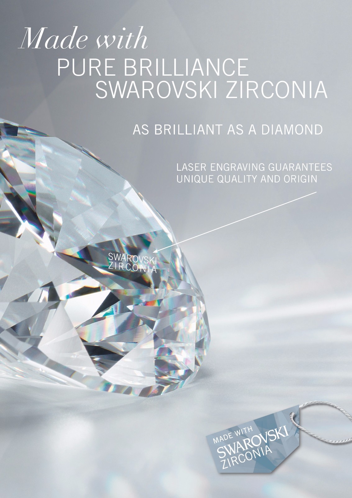 Pre-owned Swarovski Cz Cubic Zirconia Solitaire Ring 14k Rose Gold 2 Carat 6 Prong Engagement In Clear