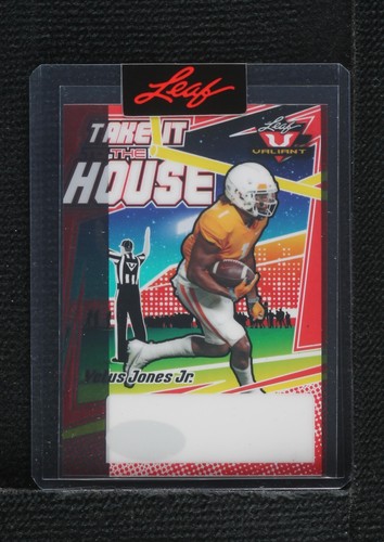2022 Leaf Valiant Velus Jones Jr. #TH-VJJ
