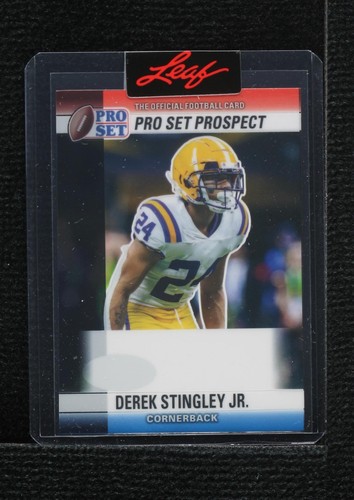 2022 Leaf Pro Set Metal Derek Stingley Jr. #90-DS1