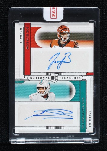 2020 Panini National Treasures Joe Burrow Tua Tagovailoa #RS-BT