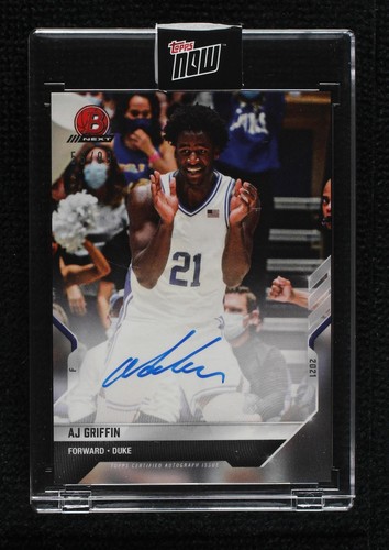 2021-22 Bowman Next - AJ Griffin #3A