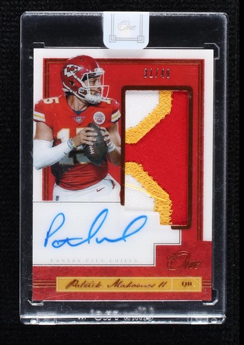 2018 Panini One Patrick Mahomes II #129