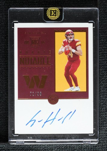 2022 Panini Encased Sam Howell #RNS-SH