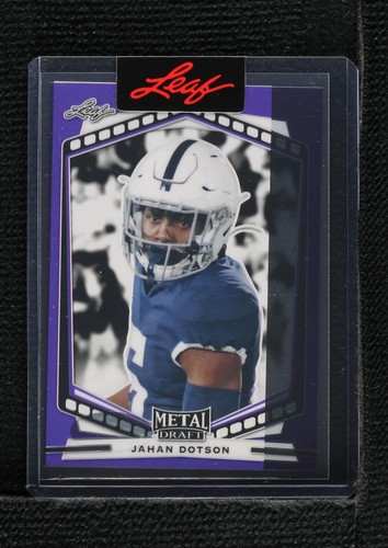 2022 Leaf Draft Jahan Dotson #B-JD1