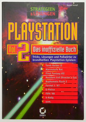 PLAYSTATION Vol. 2 Das inoffizielle Buch Strategiebuch Lösungsbuch Spieleberater
