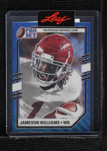 2022 Leaf Pro Set Draft Jameson Williams #PSP-JW1