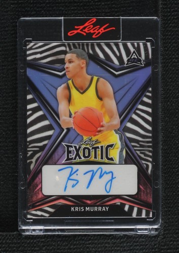 2022-23 Leaf Exotic - Kris Murray #BA-KM2