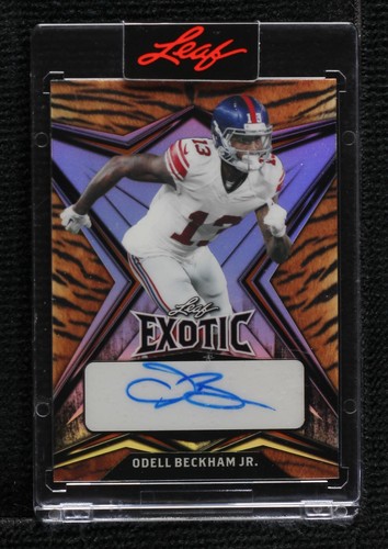 ODELL BECKHAM JR OBJ 2014 Sterling Rookie Patch Auto RPA