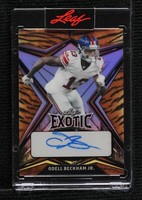 2022 Leaf Exotic Odell Beckham Jr. #EA-OBJ