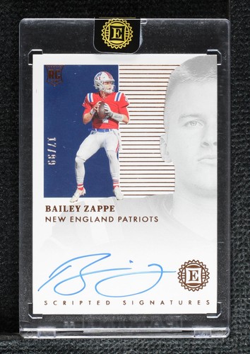 2022 Panini Encased Bailey Zappe #SS-BZ