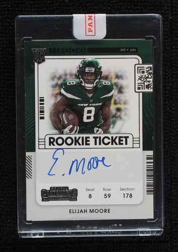 2021 Panini Contenders Elijah Moore #114