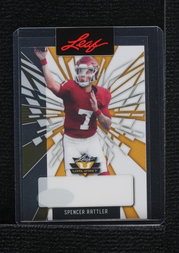 2022 Leaf Valiant Spencer Rattler #BA-SR1