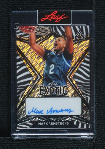 2022-23 Leaf Exotic - Mark Armstrong #BA-MA1