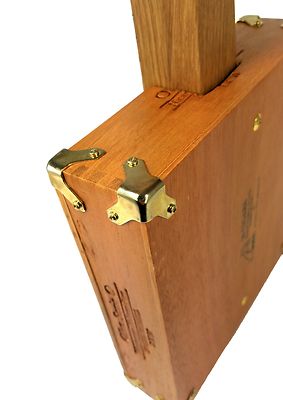 8pc. Small Brass Trunk/Box Corners - a Great Accent for Your Project! 