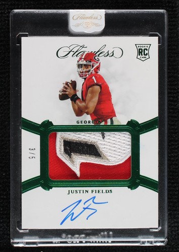 2021 Panini Flawless Collegiate Justin Fields #64