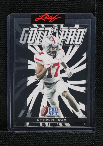 2022 Leaf Pro Set Draft Chris Olave #GP-CO1