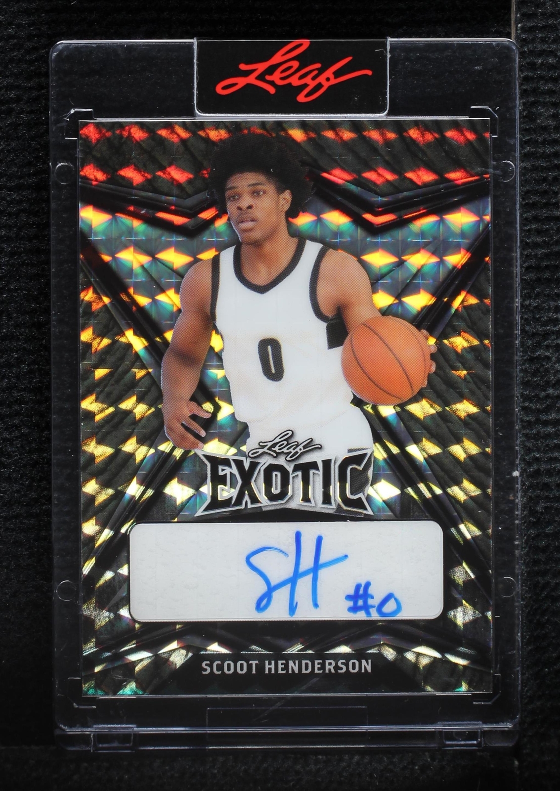 2023 スクート・ヘンダーソン　leaf 直筆サインカード 2023 スクート・ヘンダーソン leaf 直筆サインカード 2023 スクート