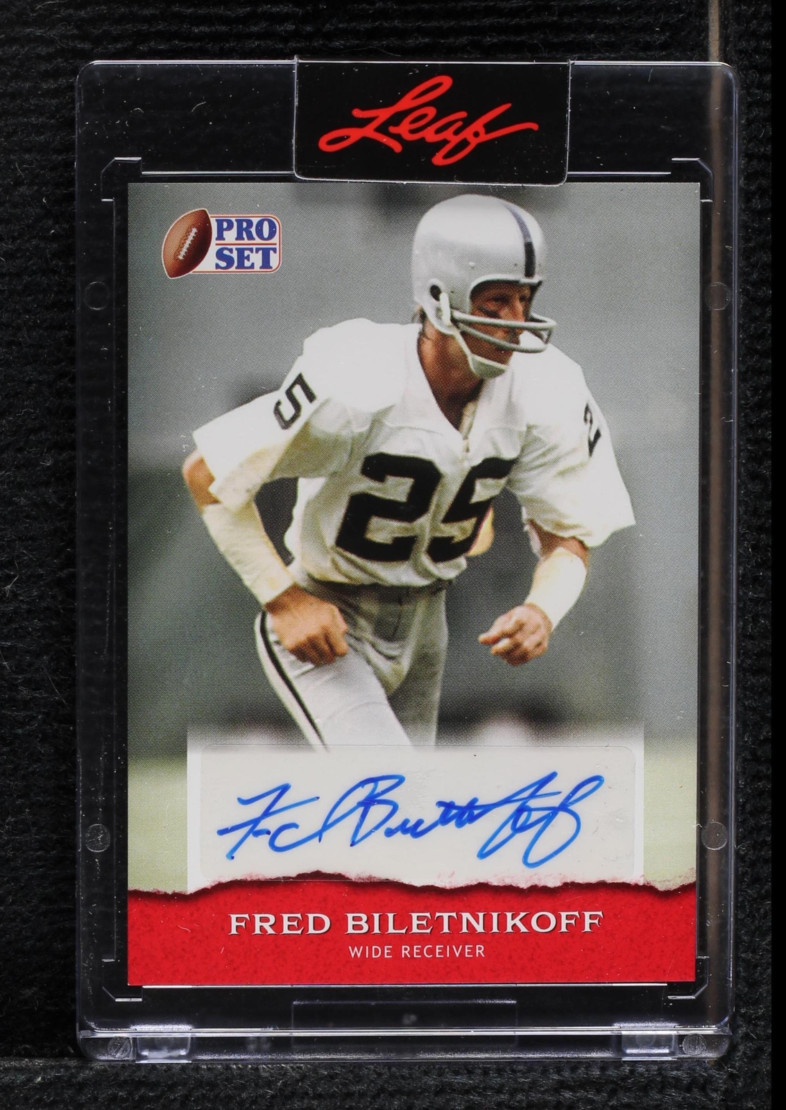 2022 Leaf Pro Set Sports Fred Biletnikoff #PSA-FB1