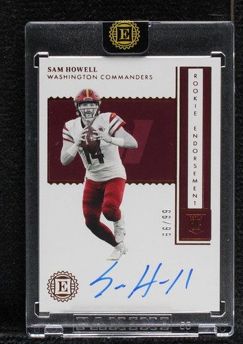 2022 Panini Encased Sam Howell #RE-SH