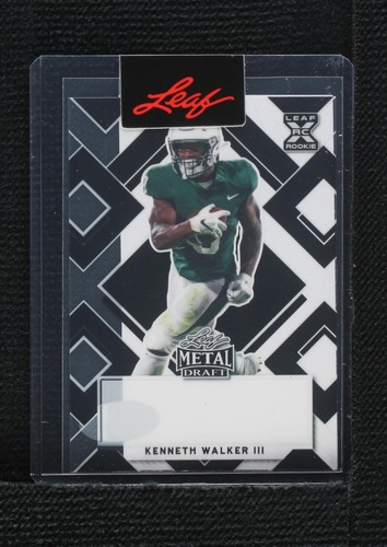 2022 Leaf Metal Draft Kenneth Walker III #BA-KW1